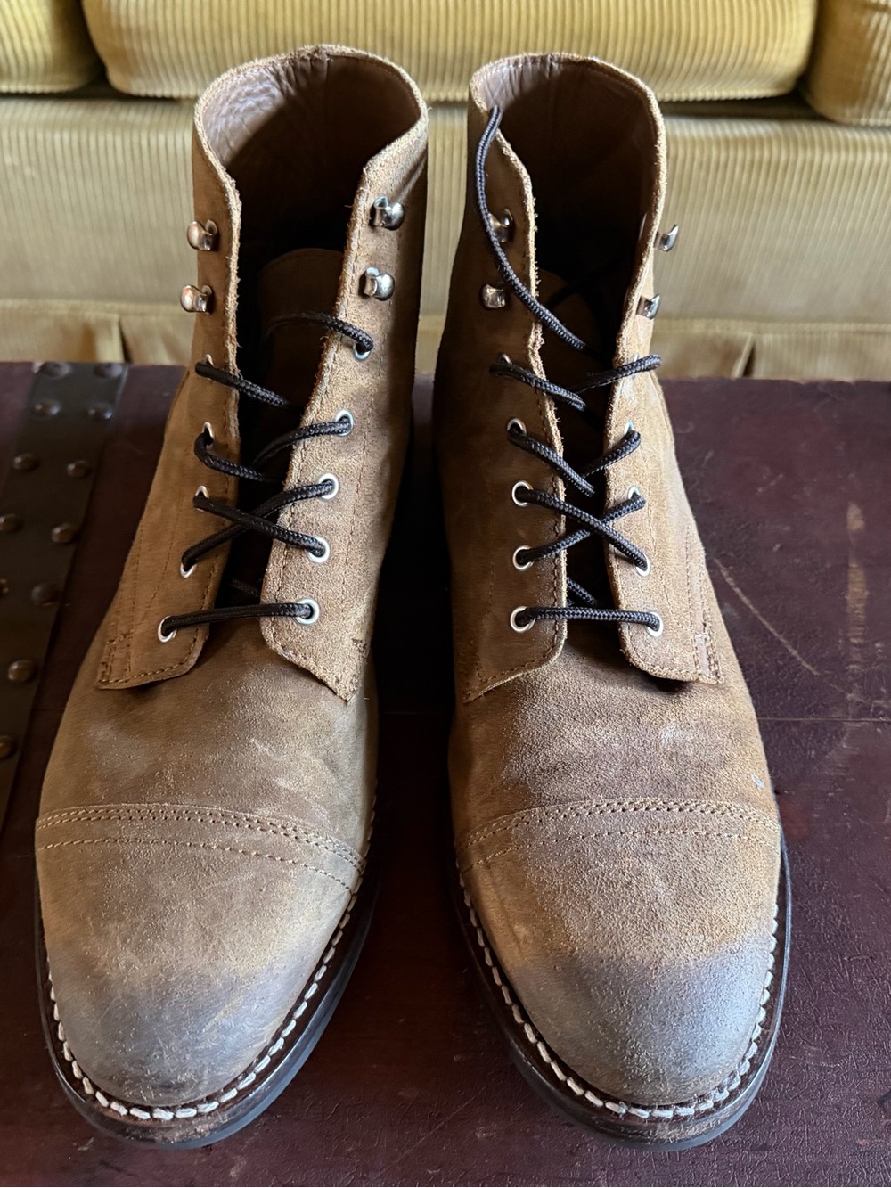 Thursday Boot Company Captain boot in safari, size 11.5. Gently worn.